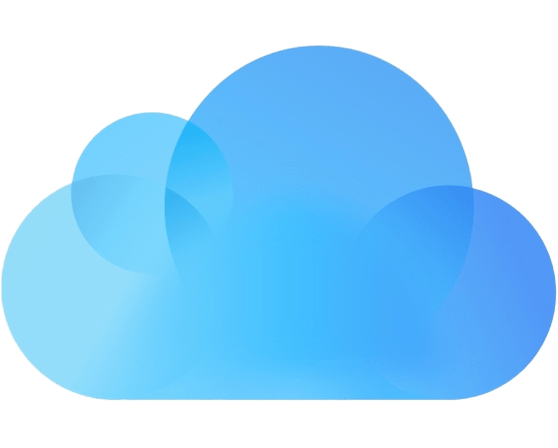 iCloud logo.